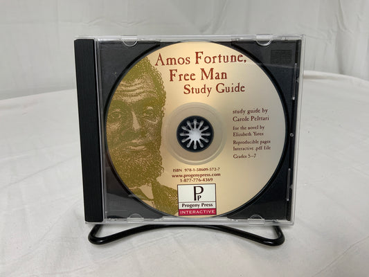 Amos Fortune, Free Man Study Guide CD