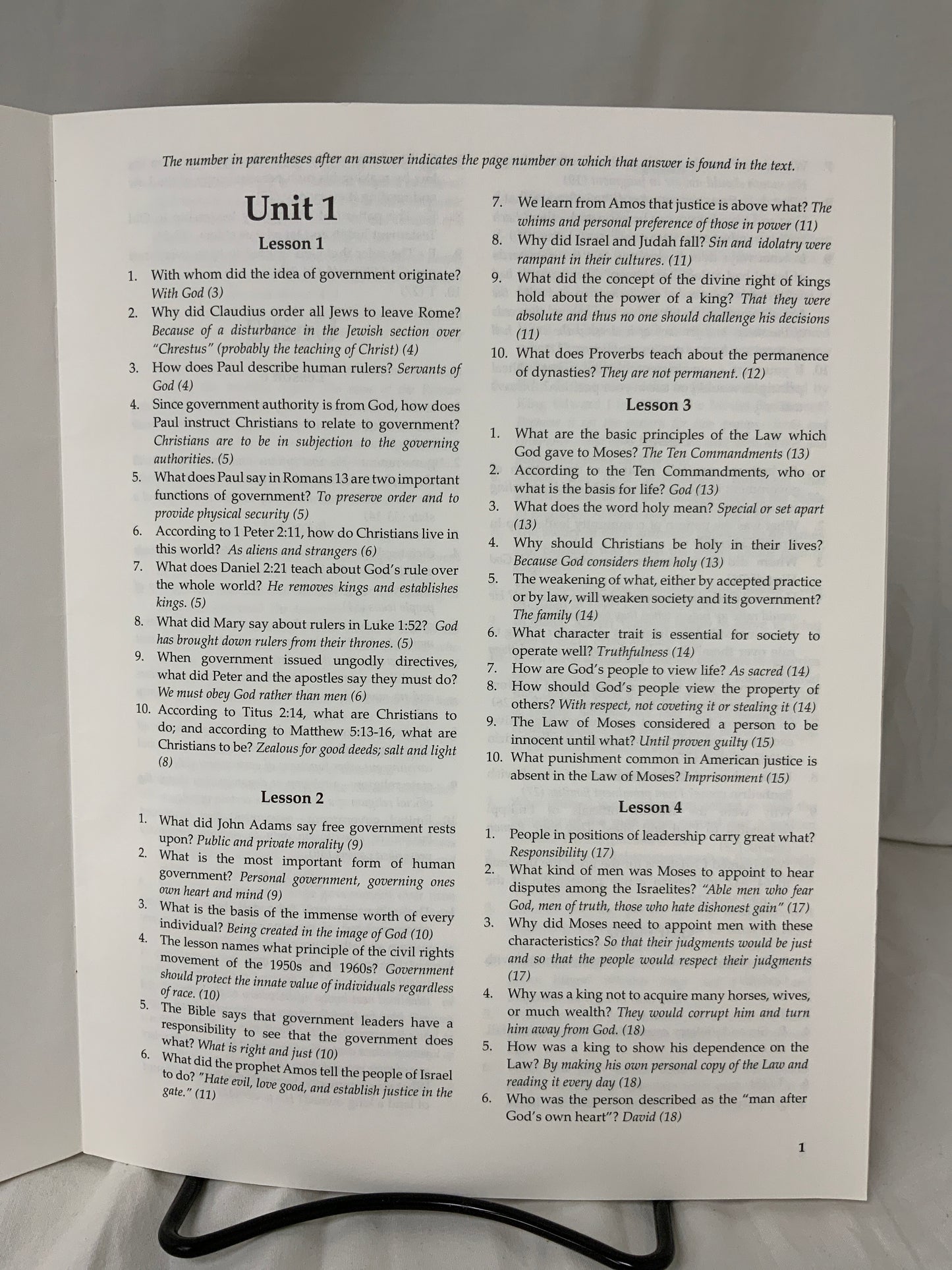 Exploring Government (2016) Set of 5
