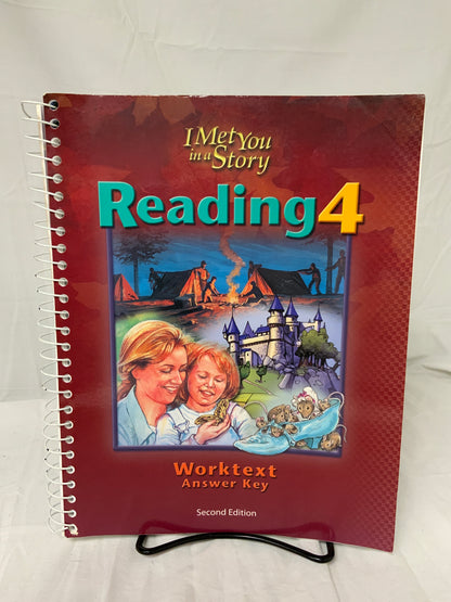 BJU Reading 4 (2nd Ed.) Worktext Answer Key