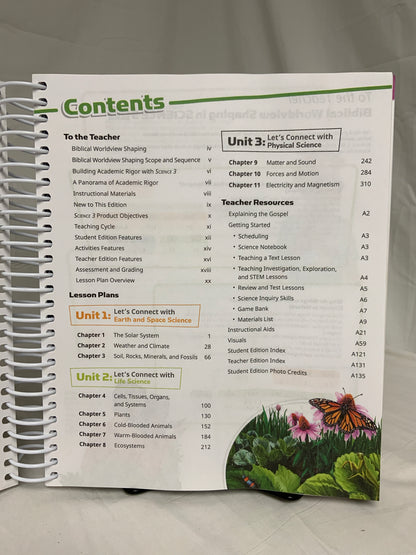 BJU Science 3 (5th Ed.) Set of 2