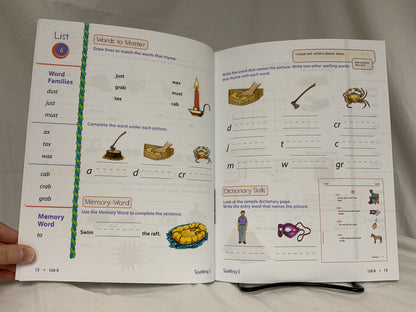 BJU Spelling 1 (3rd Ed.) Worktext