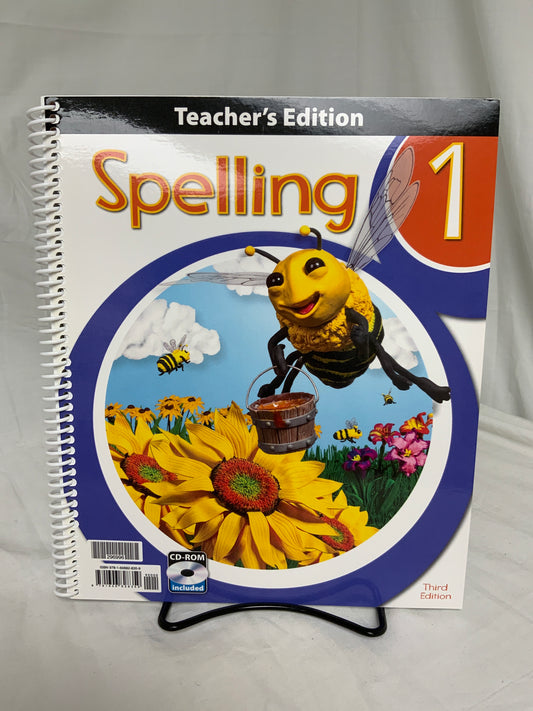 BJU Spelling 1 (3rd Ed.) Teacher's Edition
