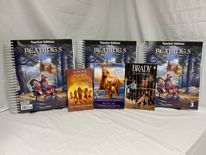 BJU Reading 5 (3rd Ed.) Set of 6