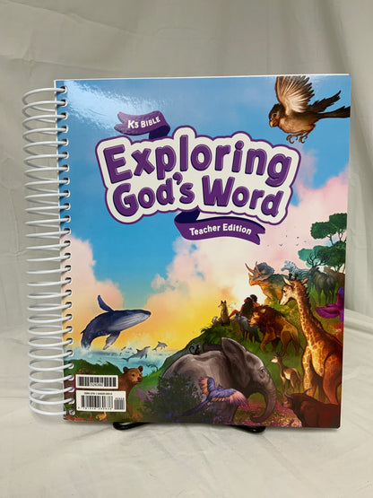 BJU Bible K5: Exploring God's Word (1st Ed.) Set of 3