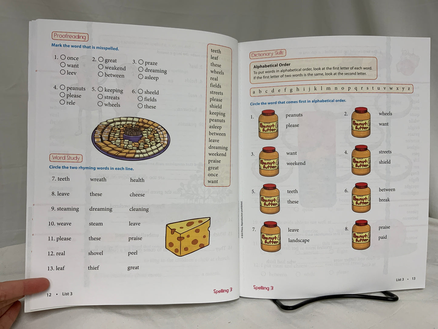 BJU Spelling 3 (2nd Ed.) Worktext