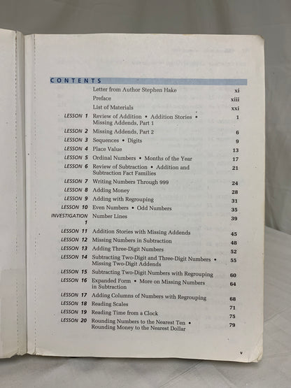 Saxon Math 5/4 Homeschool (3rd Ed.) Set of 2