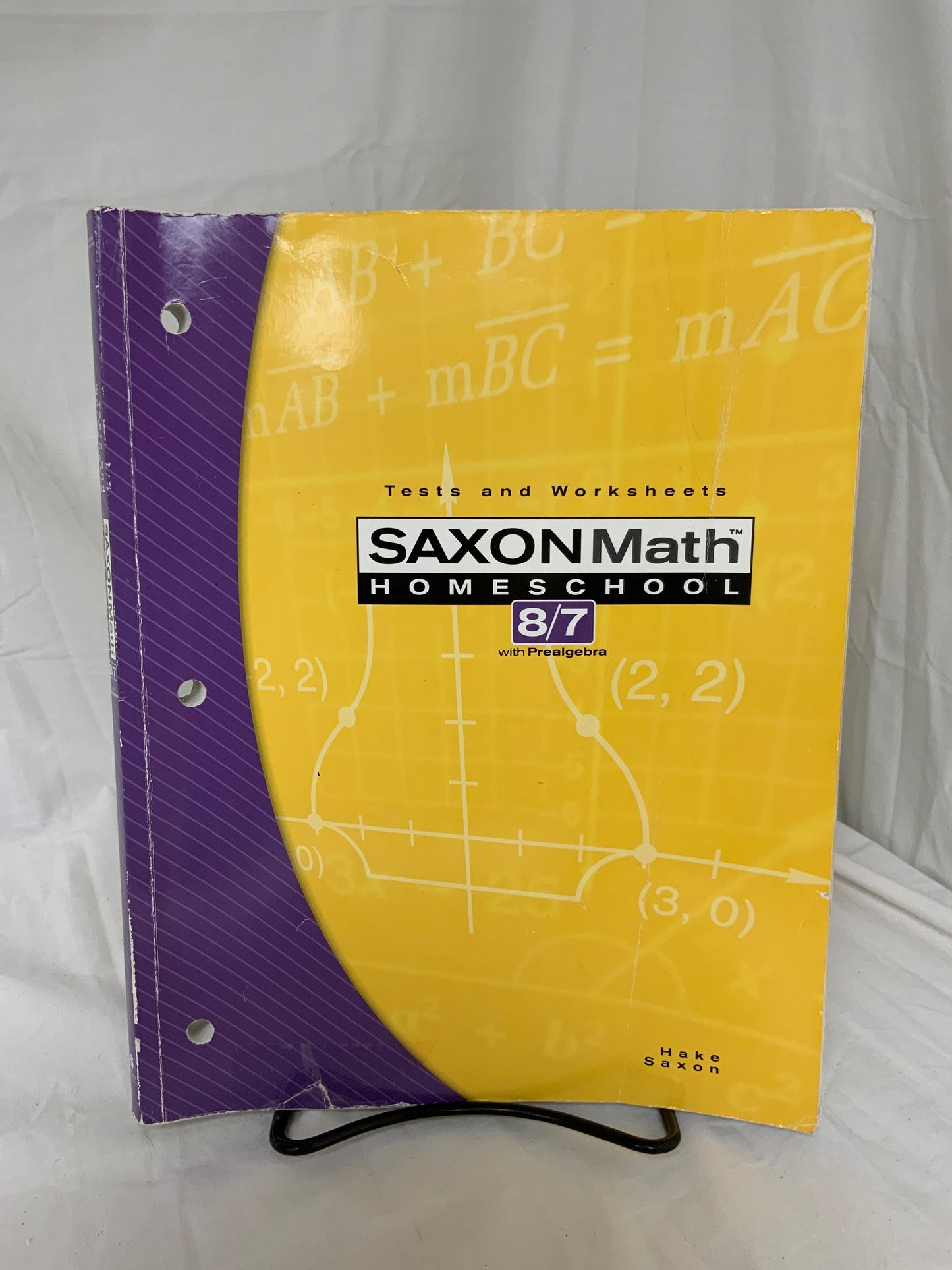 Saxon Math 8/7 Homeschool (3rd Ed.) Set of 3