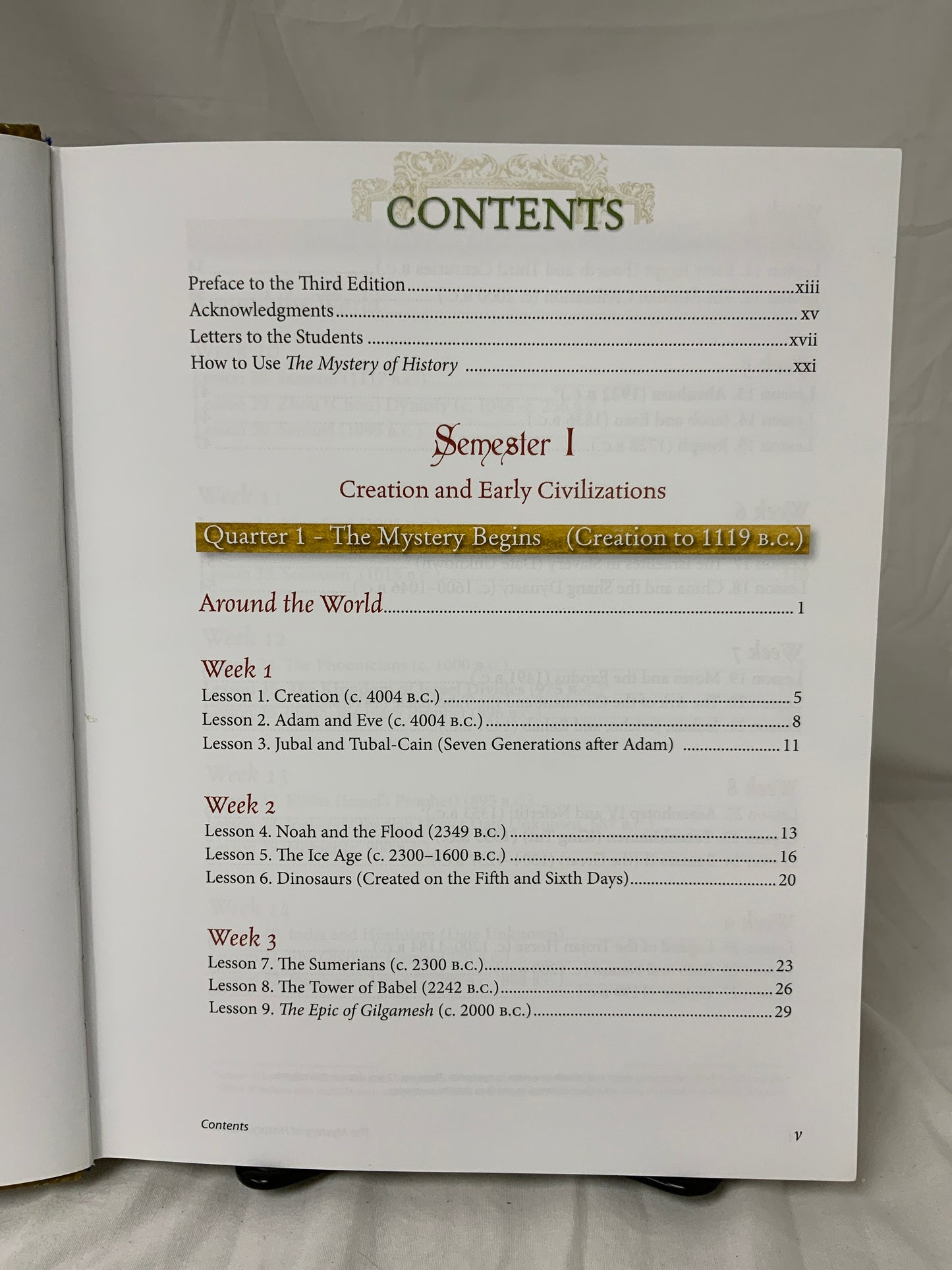 The Mystery of History Volume I (3rd Ed.) Student Reader