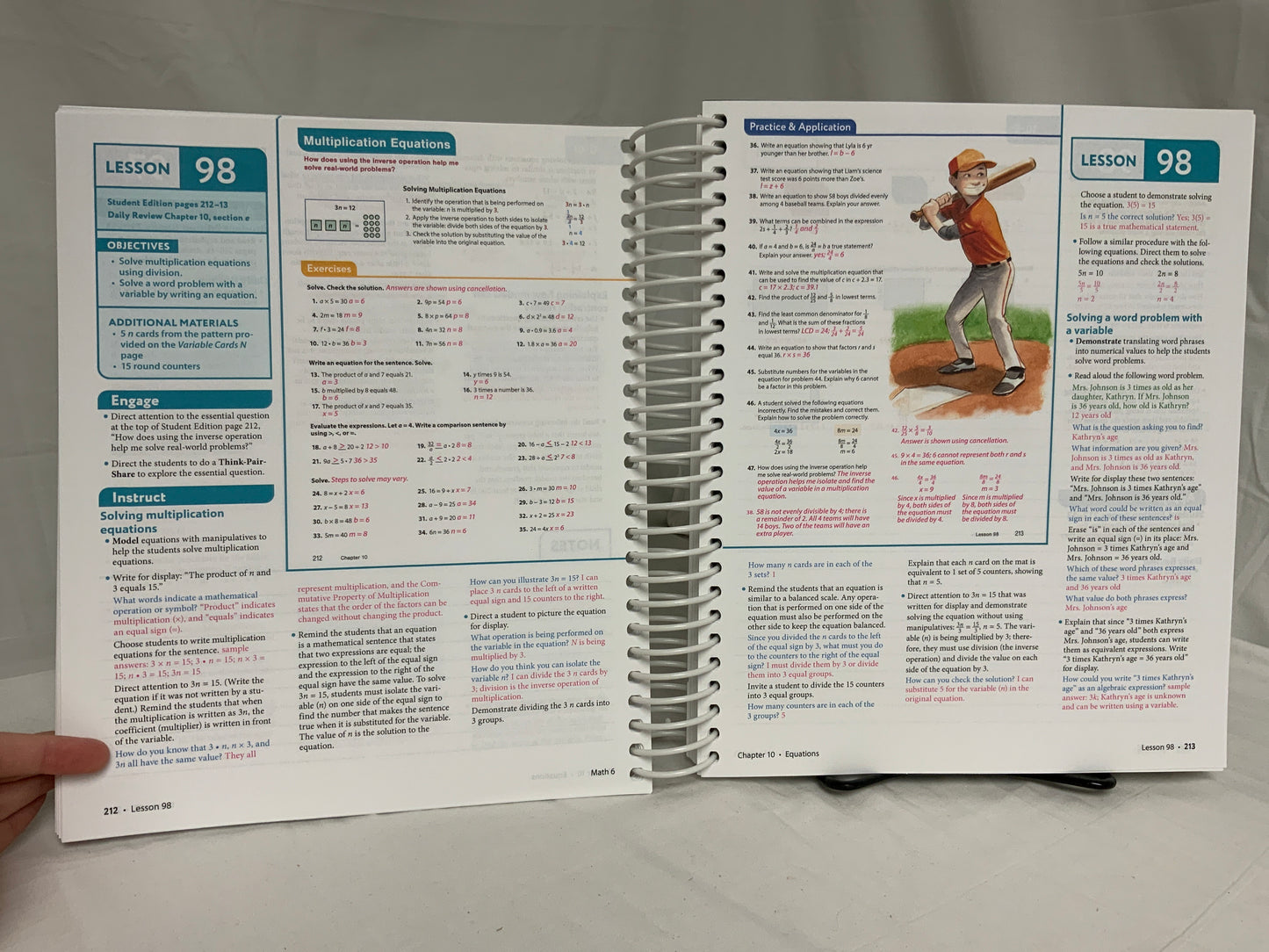 BJU Math 6 (4th Ed.) Set of 4