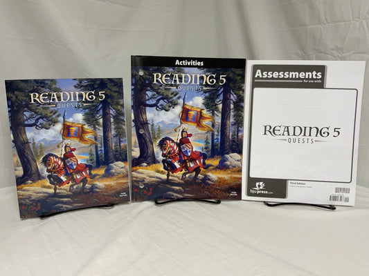 BJU Reading 5 (3rd Ed.) Set of 3