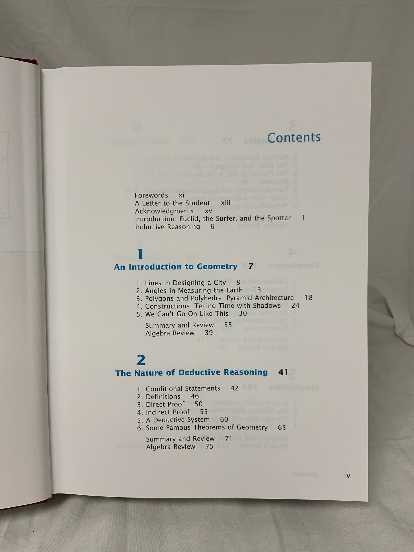Geometry: Seeing, Doing, Understanding (3rd Ed.) Set of 4