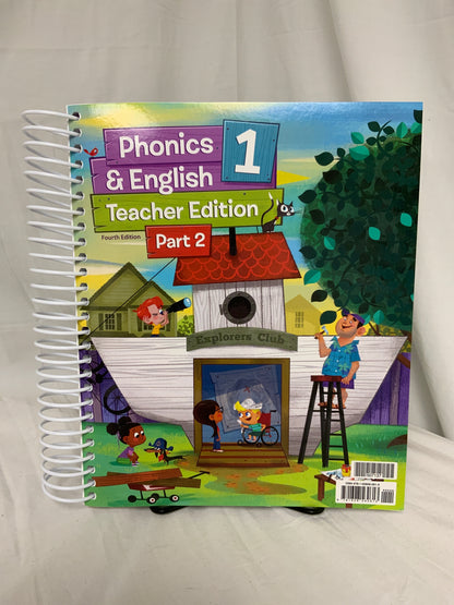 BJU Phonics & English 1 (4th Ed.) Set of 4