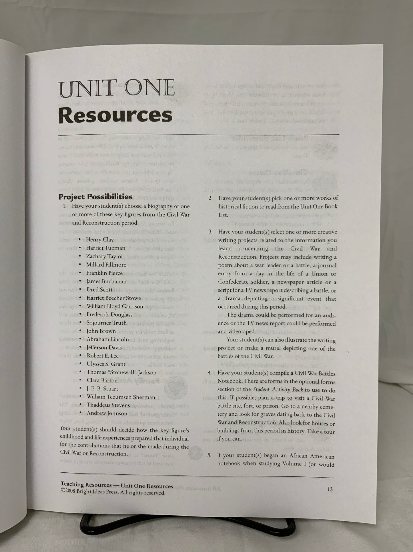All American History Volume 2 Teacher’s Guide & Answer Key