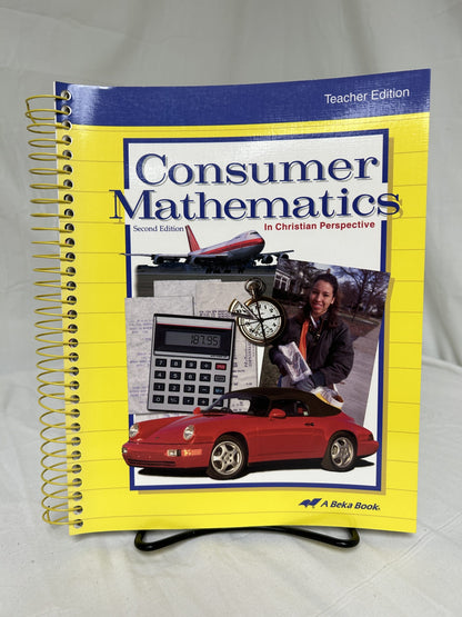 Abeka Consumer Mathematics (2nd Ed.) Set of 7