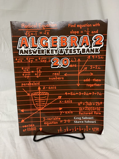 Algebra 2 2.0 (Teaching Textbooks) Set of 3