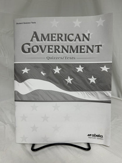 Abeka American Government (3rd Ed.) Set of 4