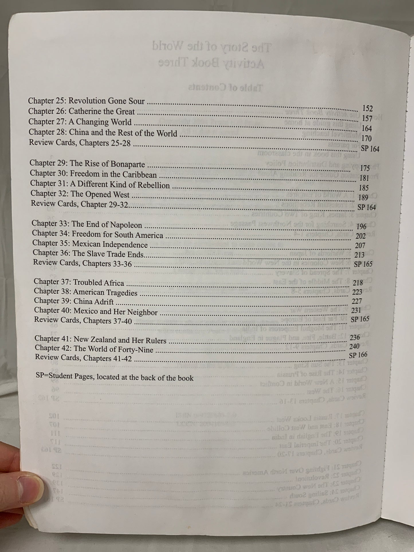 The Story of the World Volume 3 Activity Book