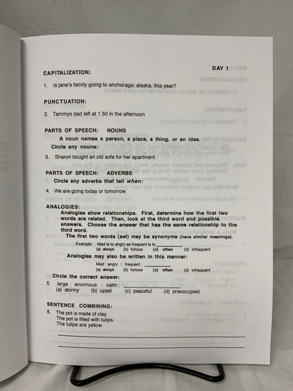Daily Grams Grade 5 Student Workbook