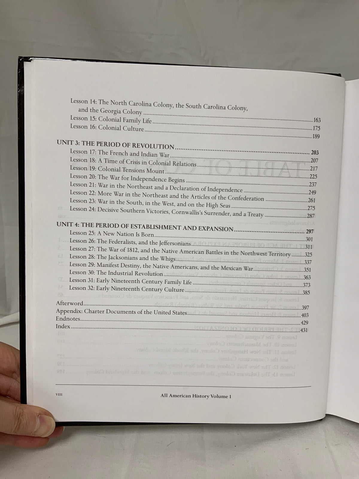 All American History Volume 1 Student Reader