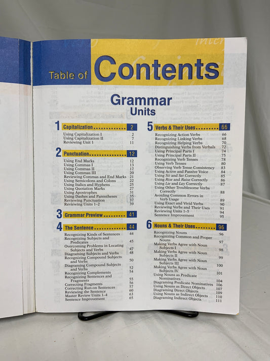 Abeka Grammar and Composition III (4th Ed.) Work-Text