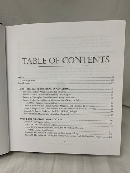 All American History Volume 1 Student Reader