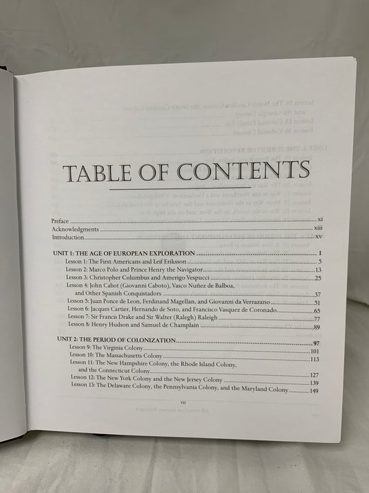 All American History Volume 1 Student Reader