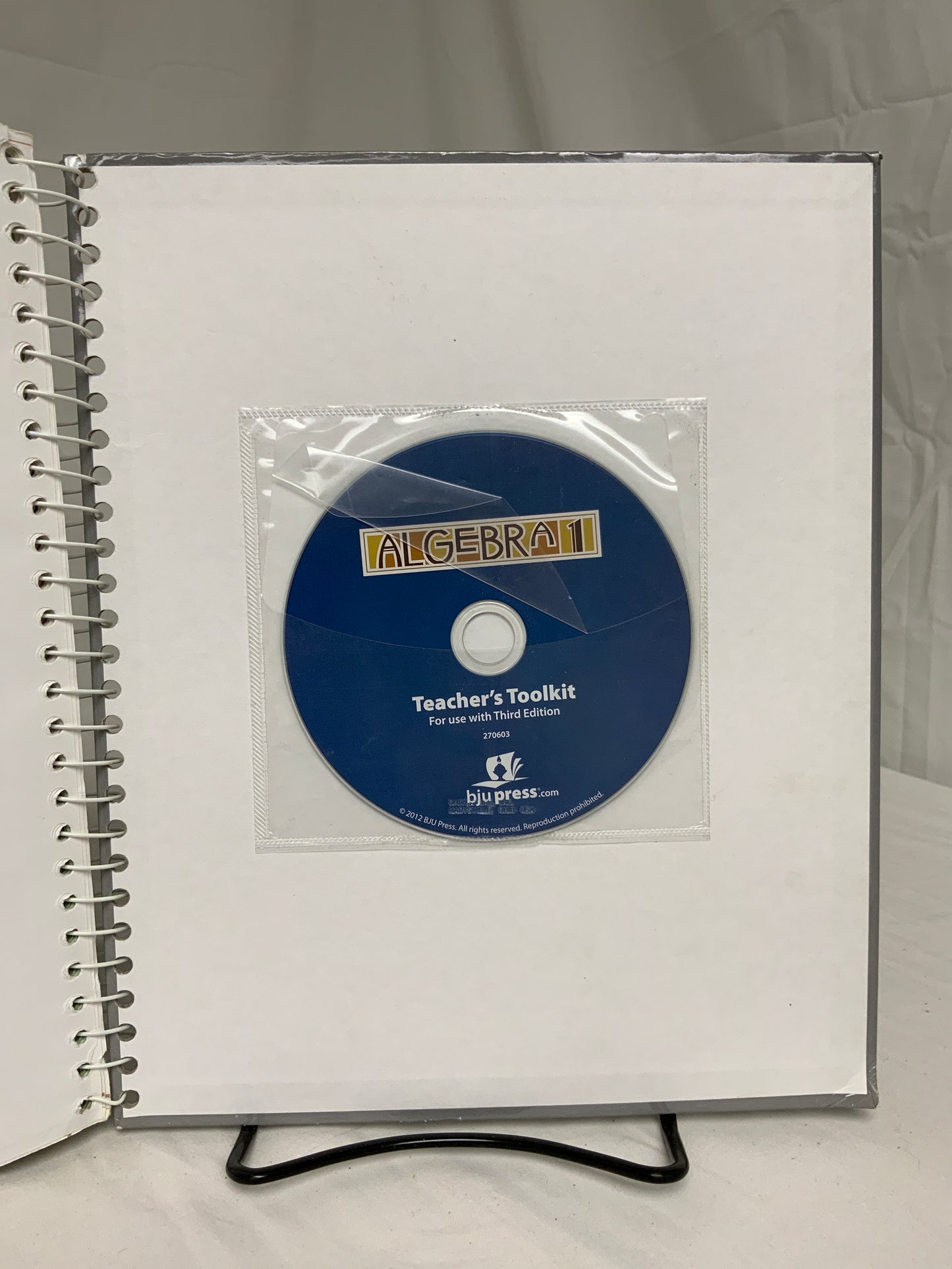 BJU Algebra 1 (3rd Ed.) Set of 3 (Worn)