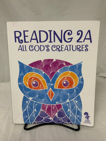 BJU Reading 2A: All God's Creatures (3rd Ed.)