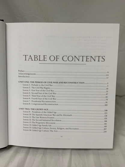 All American History Volume 2 Student Reader