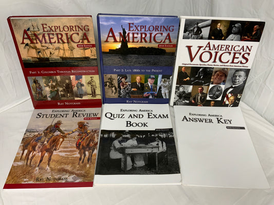 Exploring America (2019 Edition) Set of 6