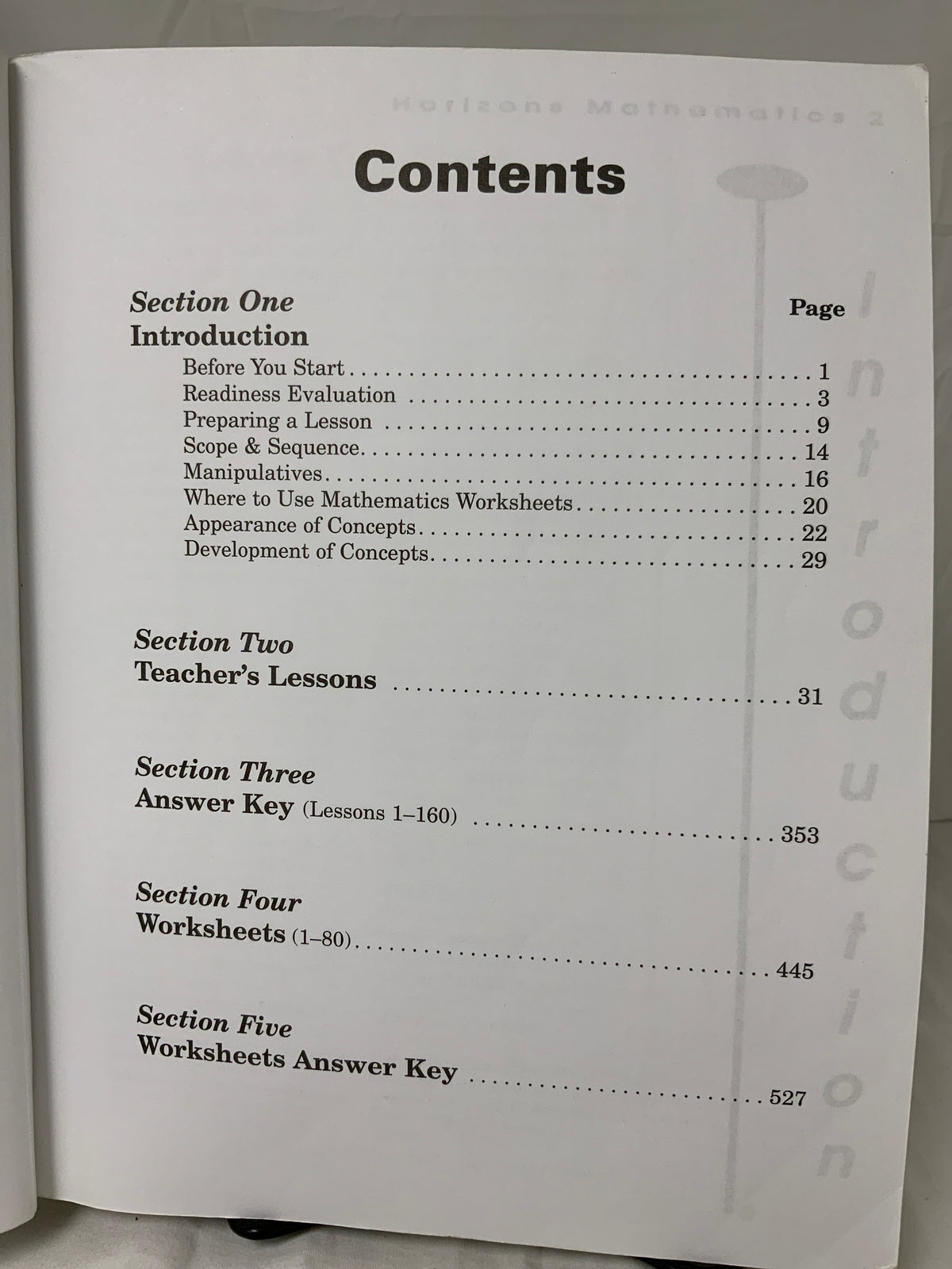 Horizons Math 2 Teacher's Guide
