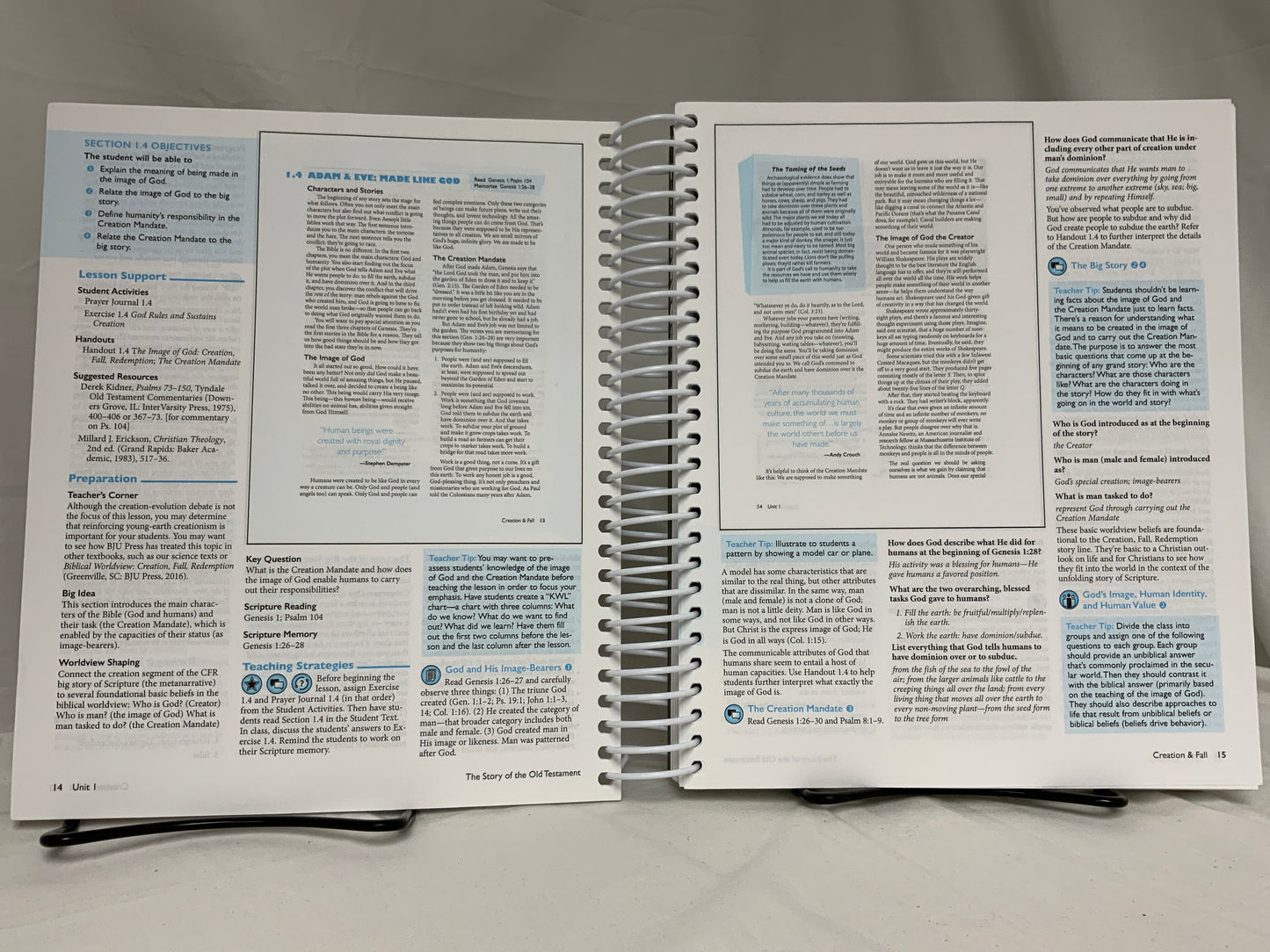 BJU Bible 7: The Story of the Old Testament (1st Ed.) Set of 3