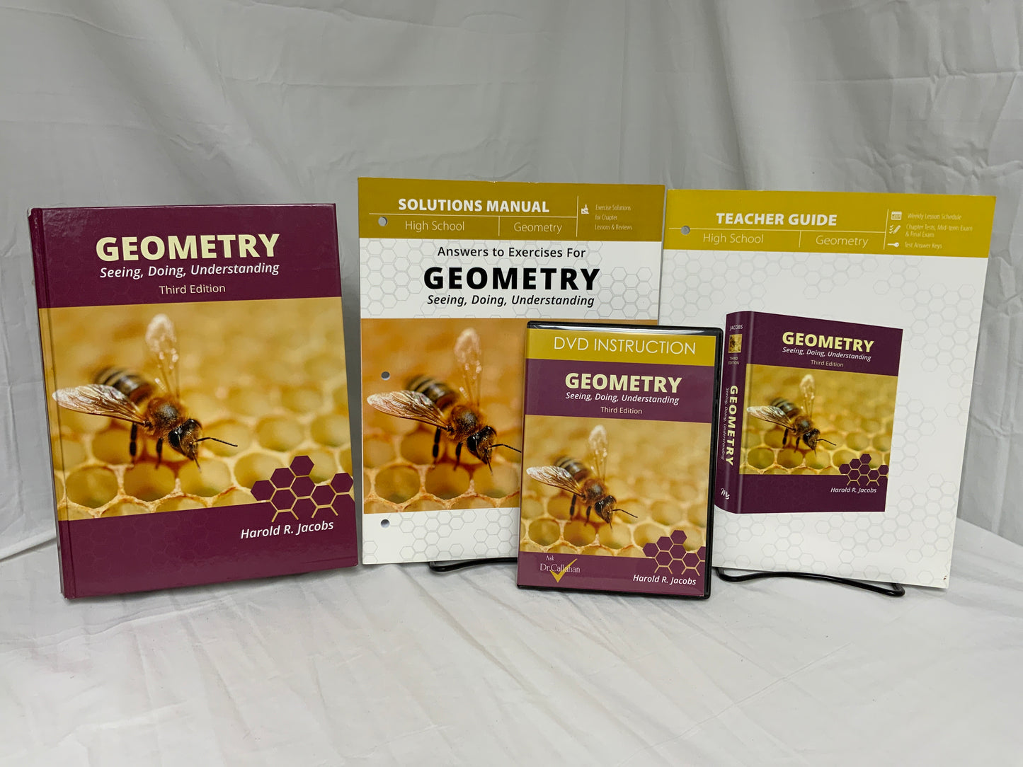 Geometry: Seeing, Doing, Understanding (3rd Ed.) Set of 4