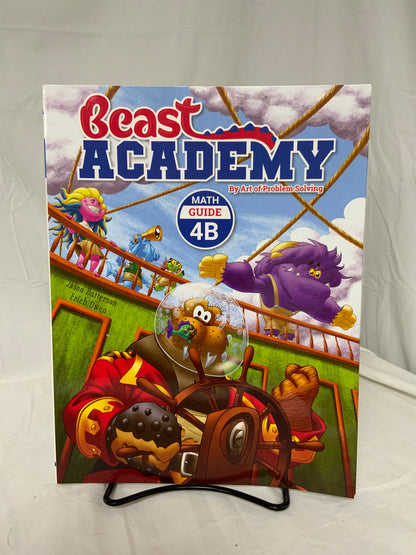 Beast Academy Level 4 Math - Set of 8
