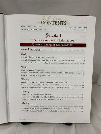 The Mystery of History Volume III (1st Ed.) Student Reader