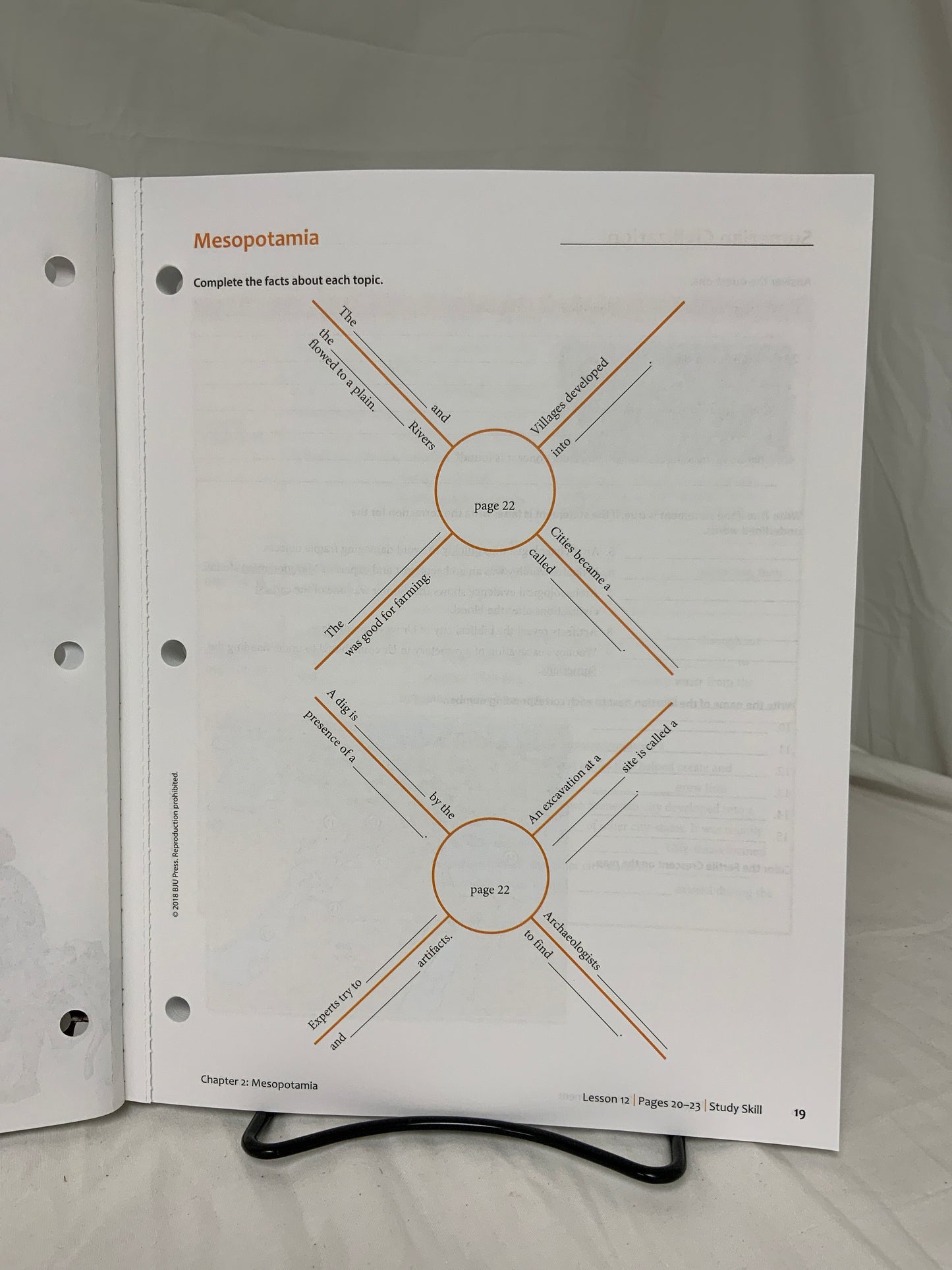 BJU Heritage Studies 6 (4th Ed.) Activity Manual