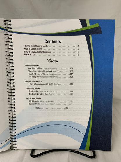 Abeka English 11 Parent Kit