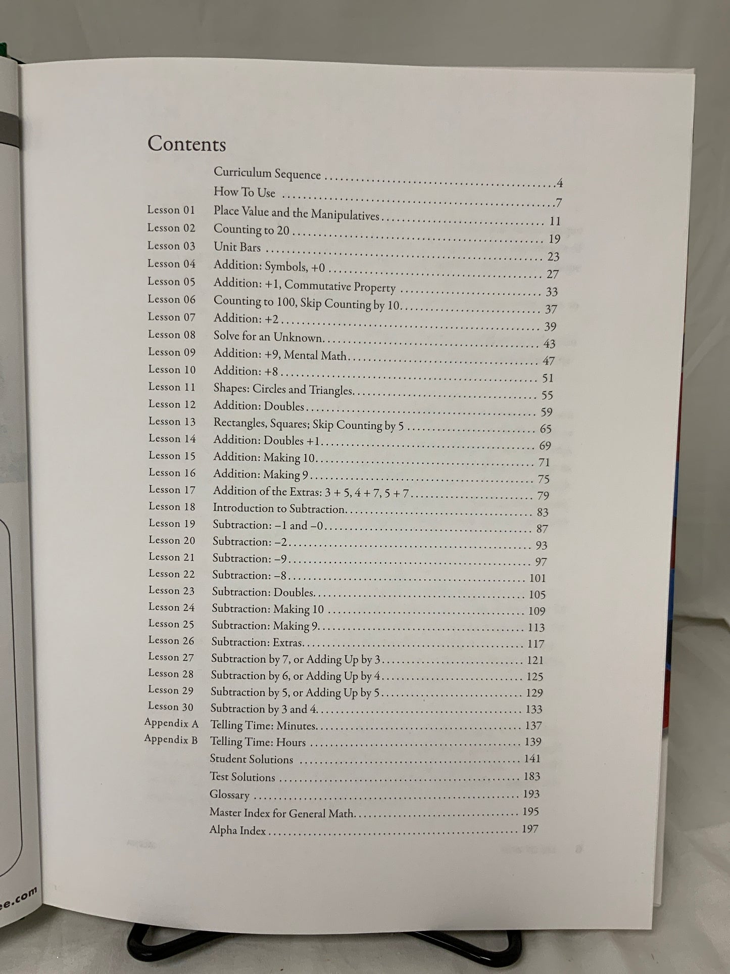 Math-U-See Alpha Instruction Manual (2012)