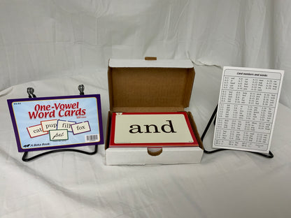 Abeka One-Vowel Word Cards