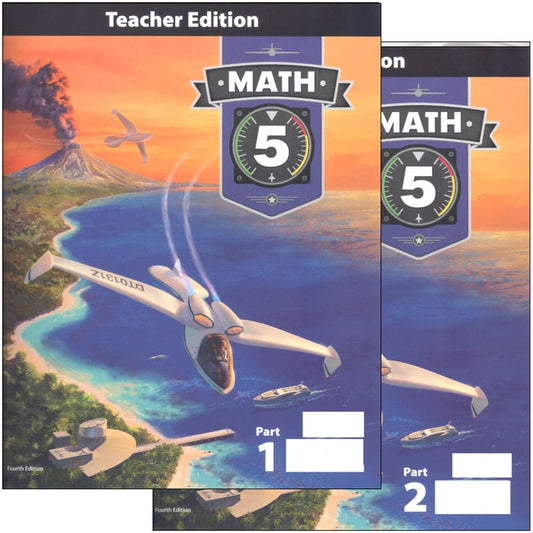 Math 5 Teacher Edition, 4th ed.