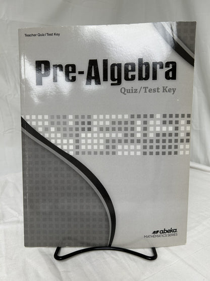 Abeka Pre-Algebra (3rd Ed.) Set of 4