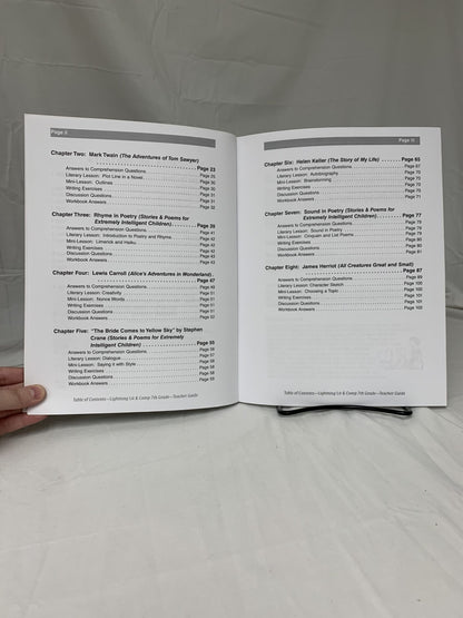 Lightning Lit & Comp: 7th Grade (2nd Ed.) Set of 2