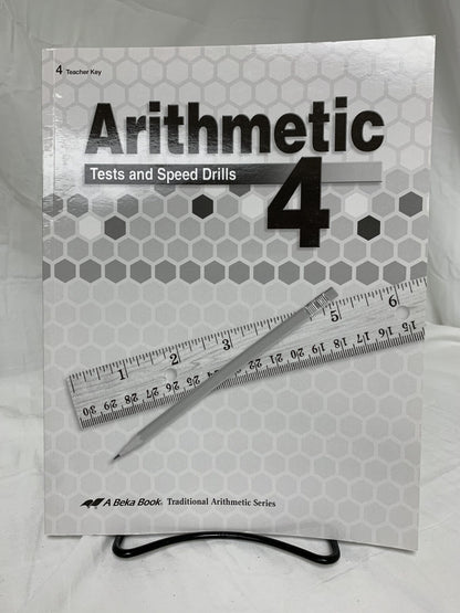 Abeka Arithmetic 4 (4th Ed.) Set of 2