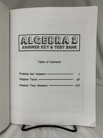 Algebra 2 2.0 (Teaching Textbooks) Set of 3