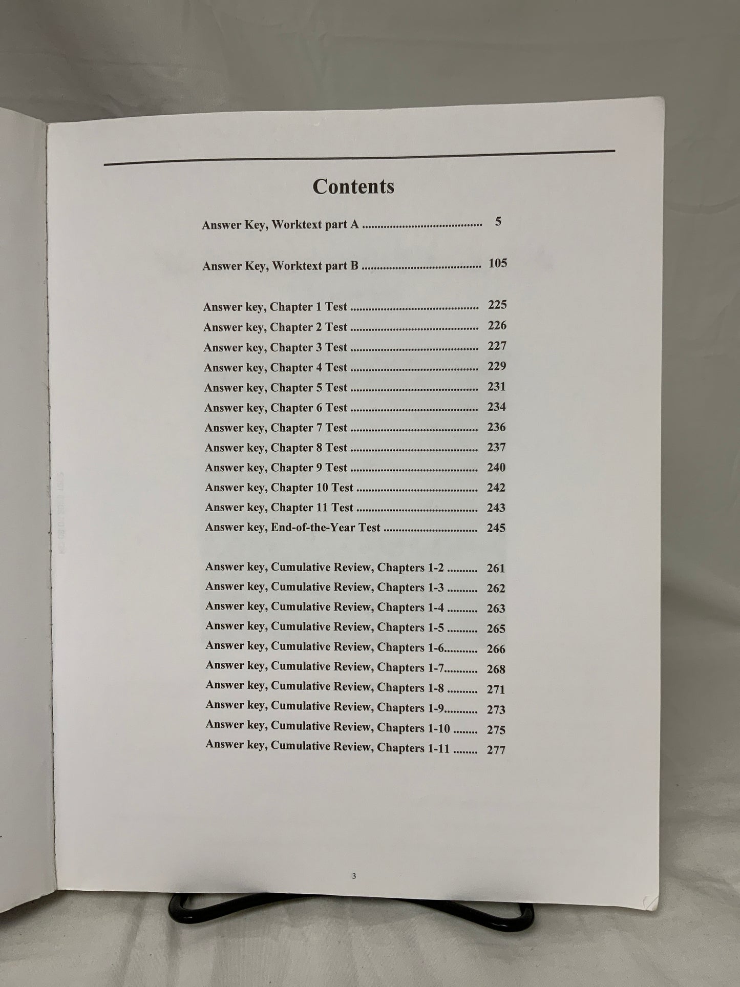 Math Mammoth Grade 7 Answer Keys (2014 Edition, Black & White)