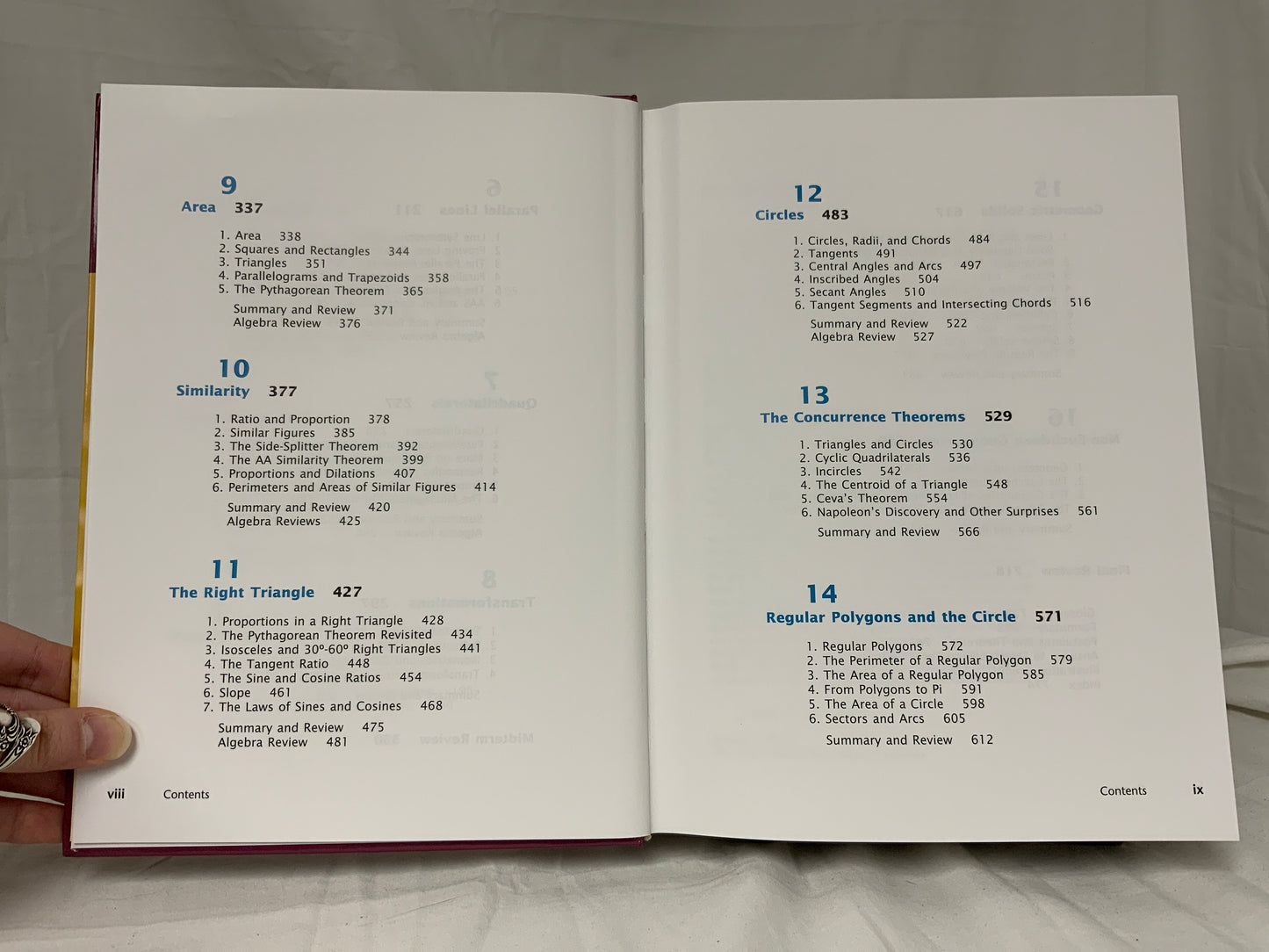 Geometry: Seeing, Doing, Understanding (3rd Ed.) Set of 4