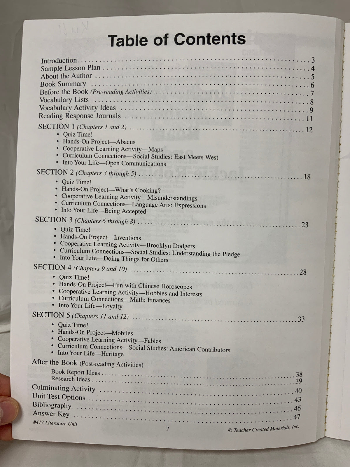 A Guide for Using In the Year of the Boar & Jackie Robinson in the Classroom
