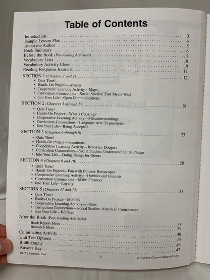 A Guide for Using In the Year of the Boar & Jackie Robinson in the Classroom