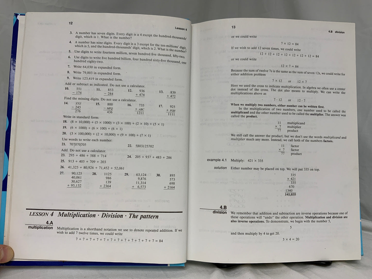 Saxon Algebra 1/2 (2nd Ed.) Set of 2