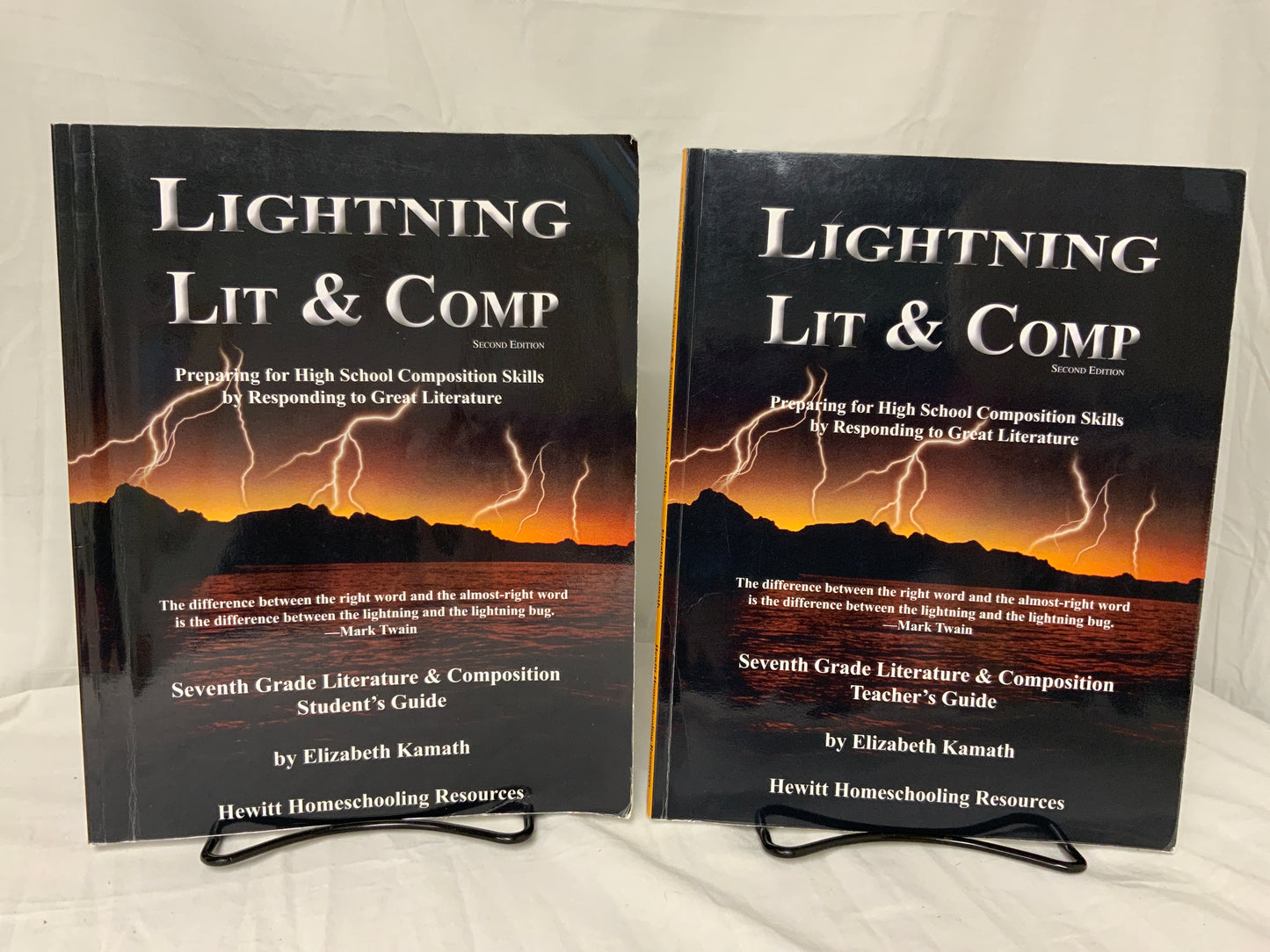 Lightning Lit & Comp: 7th Grade (2nd Ed.) Set of 2